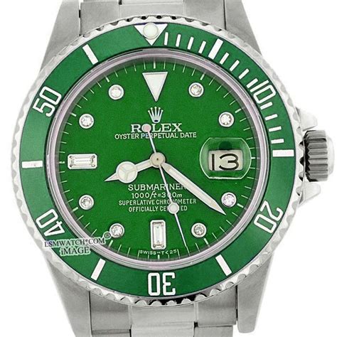 rolex submariner data 16610 quadrante hulk chiaro|rolex 16610 specs.